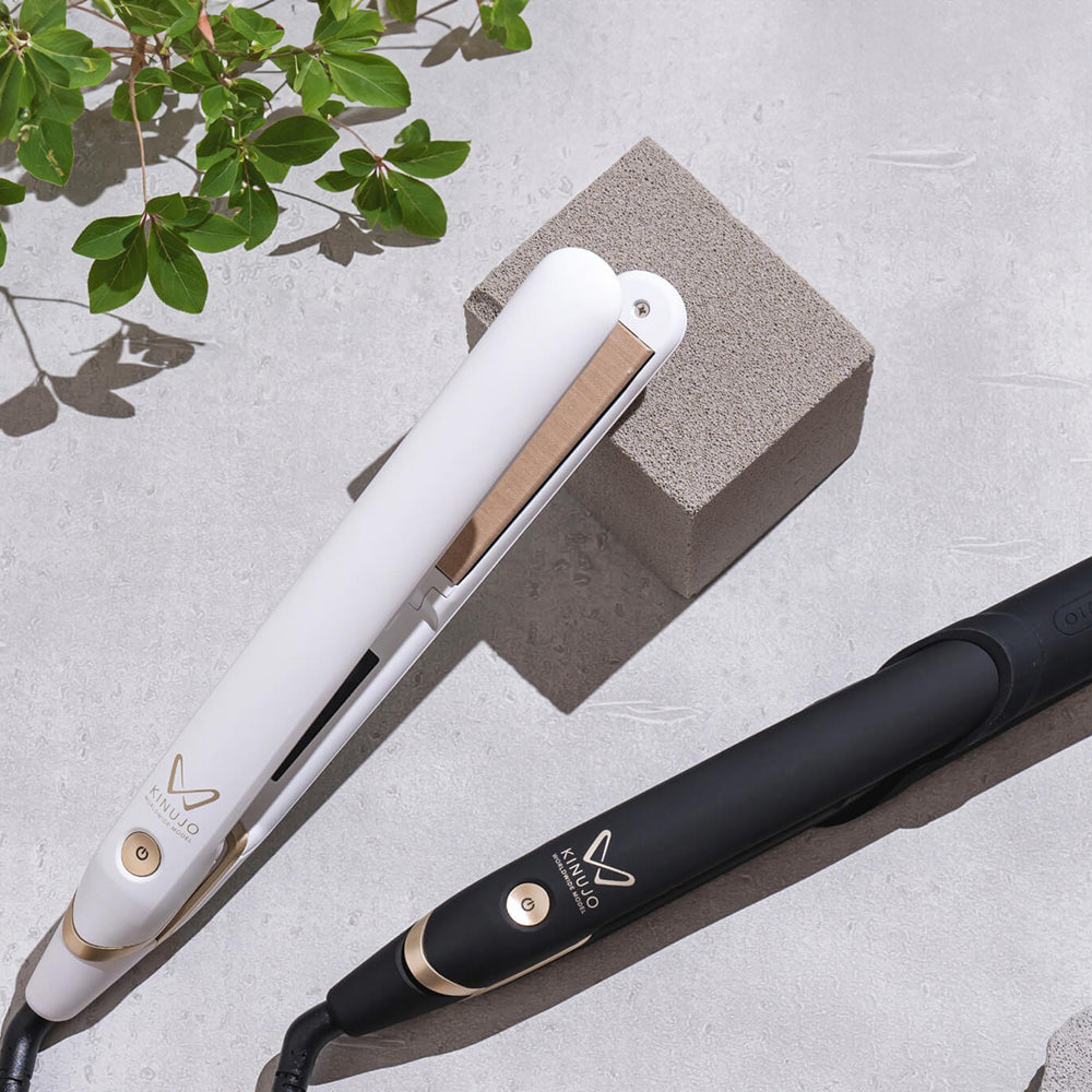 KINUJO W-worldwide model-　海外対応ストレートアイロン　ホワイト