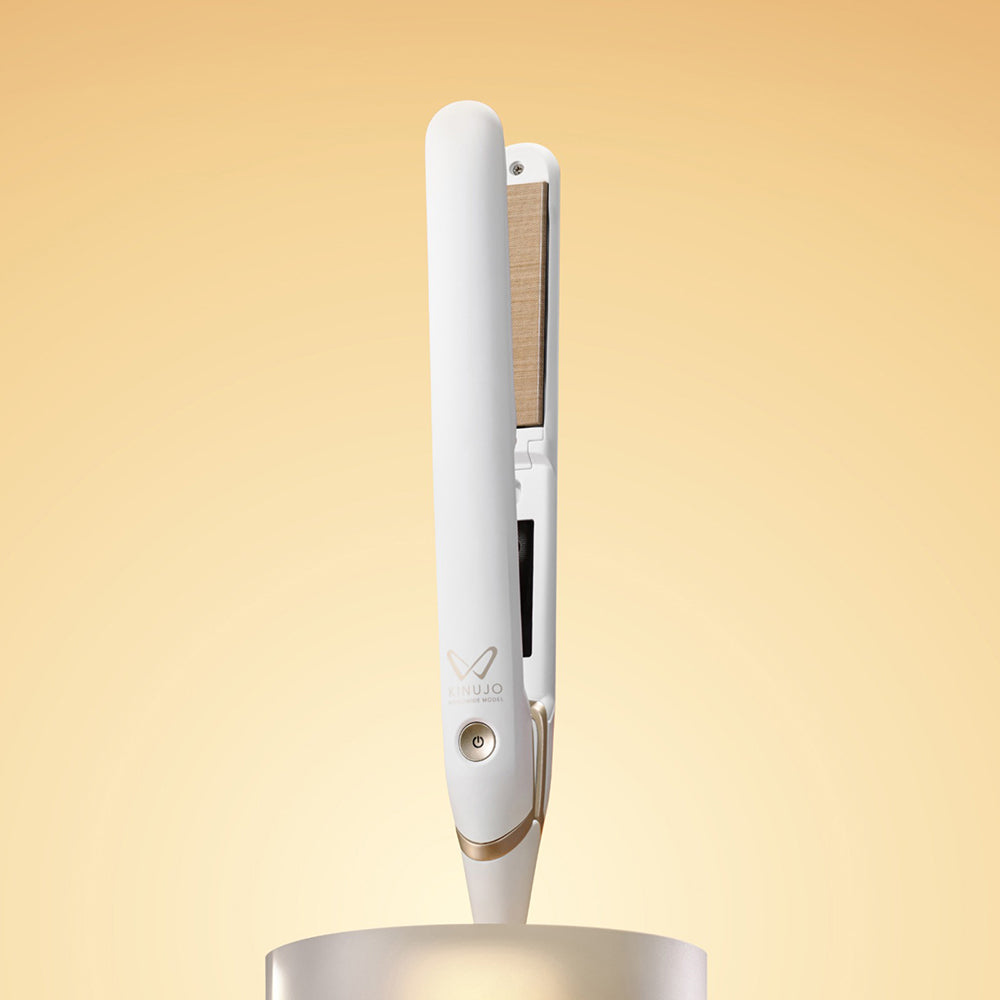 KINUJO W-worldwide model-　海外対応ストレートアイロン　ブラック