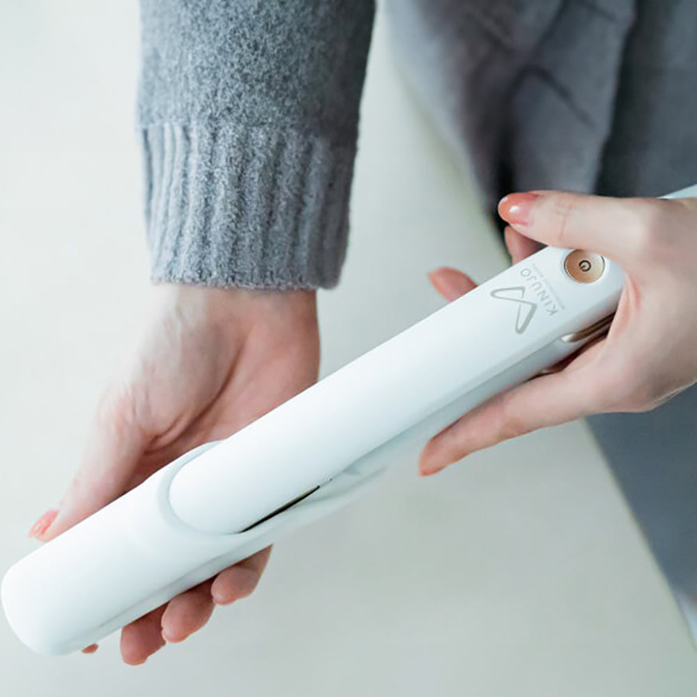 KINUJO W-worldwide model-　海外対応ストレートアイロン　ブラック