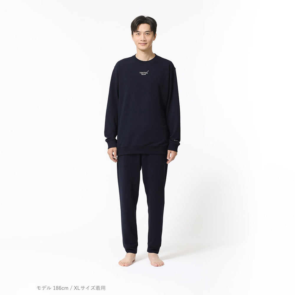 リカバリーウェア BAKUNE スウェット 上下 ネイビー(Men'S_S)