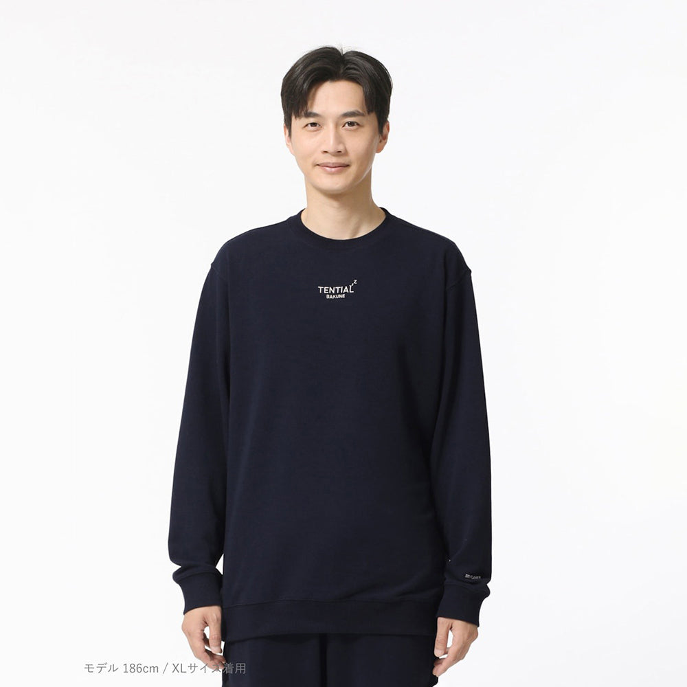 リカバリーウェア BAKUNE スウェット 上下 ネイビー (Men'S_2XL)
