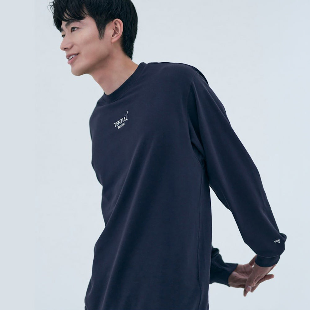 リカバリーウェア BAKUNE スウェット 上下 ネイビー (Men'S_2XL)