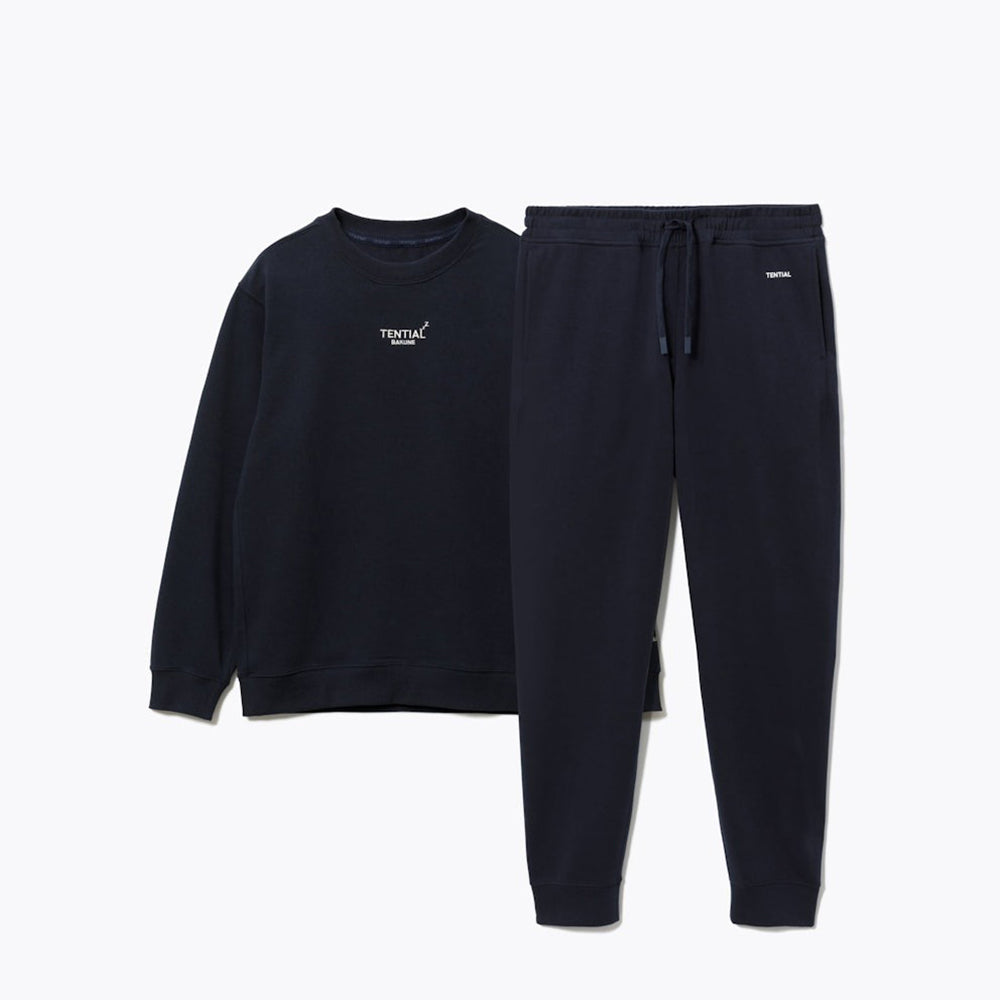 リカバリーウェア BAKUNE スウェット 上下 ネイビー (Women’s_S)