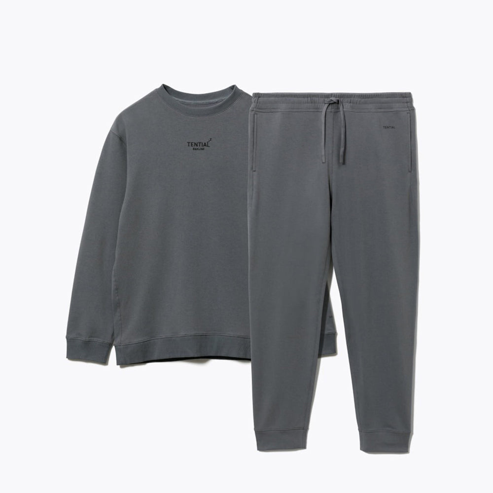 リカバリーウェア BAKUNE スウェット 上下 ダークグレー (Men'S_S)