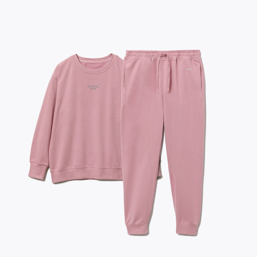 リカバリーウェア BAKUNE スウェット 上下 ピンク (Women’s_XL)