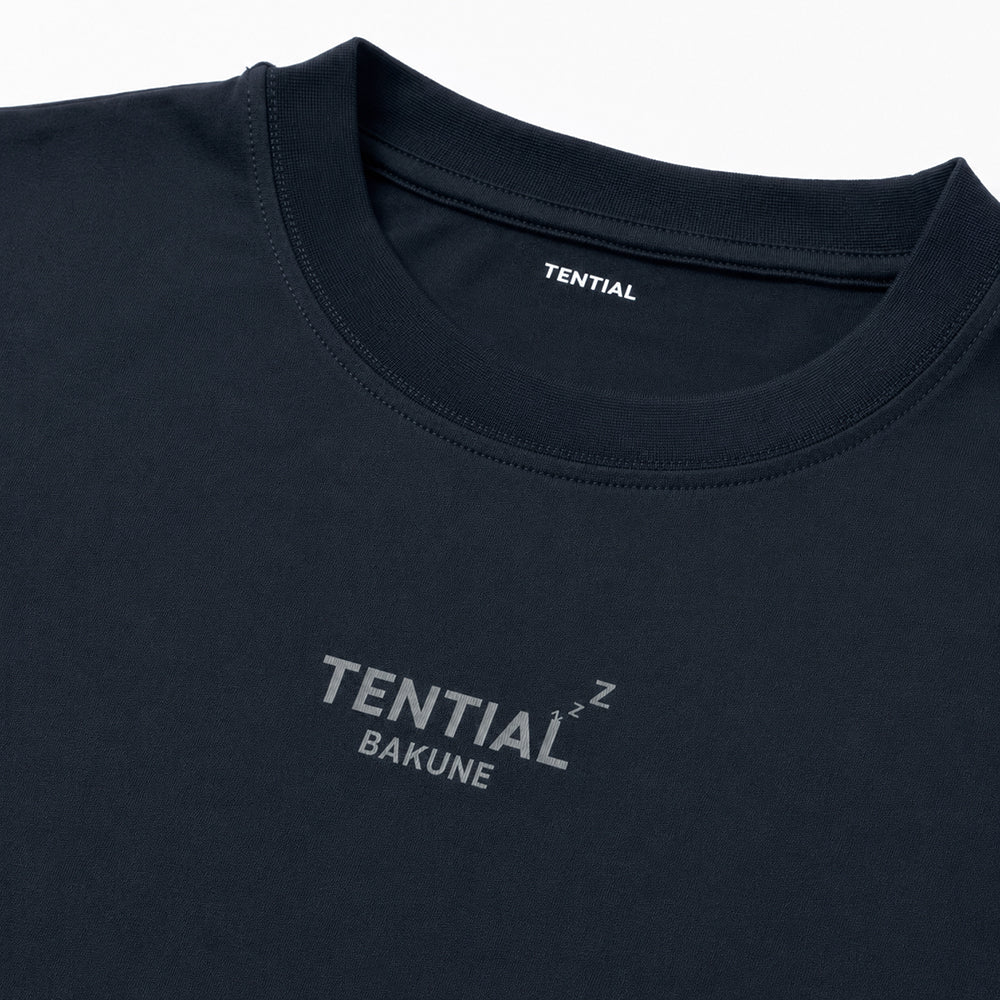 【父の日カード】 リカバリーウェア BAKUNE Dry Men's 半袖上下セット ネイビー M 【一般医療機器】