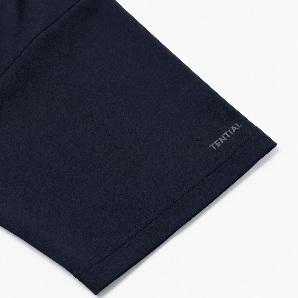 【父の日カード】 リカバリーウェア BAKUNE Dry Men's 半袖上下セット ネイビー L 【一般医療機器】