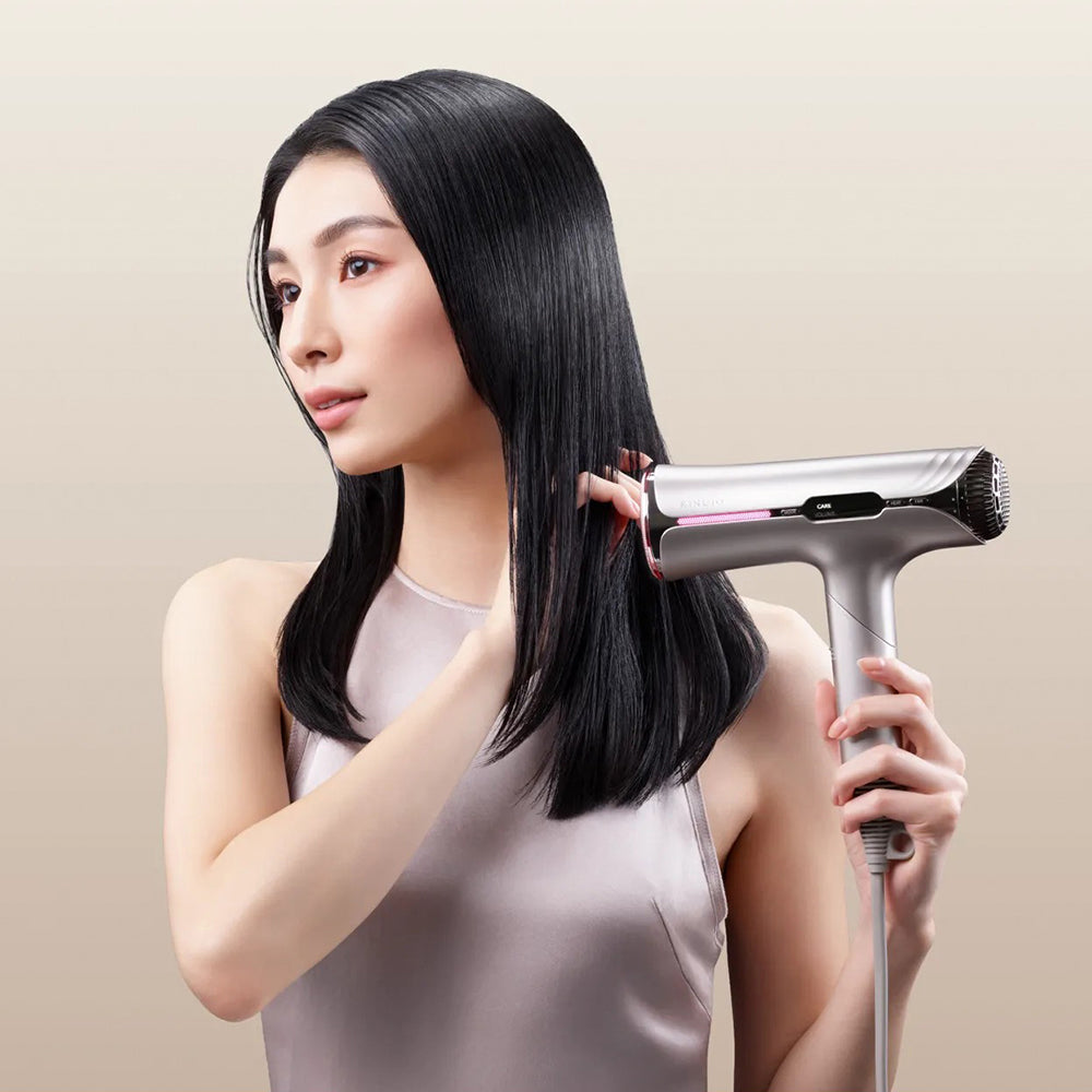 KINUJO（絹女）Silk Premium Dryer クリアシルバー