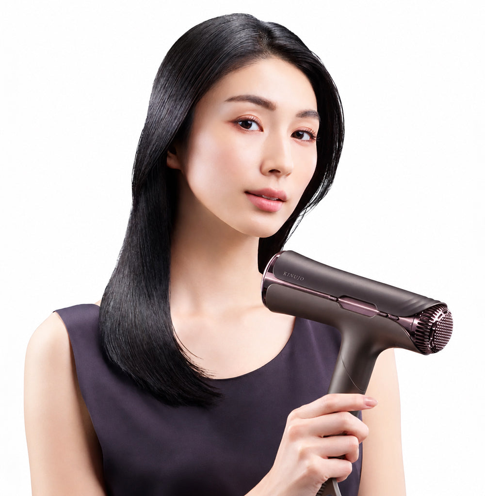 KINUJO（絹女）Silk Premium Dryer アーバンブラウン