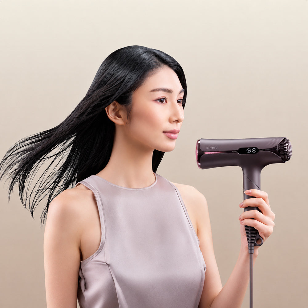 KINUJO（絹女）Silk Premium Dryer アーバンブラウン