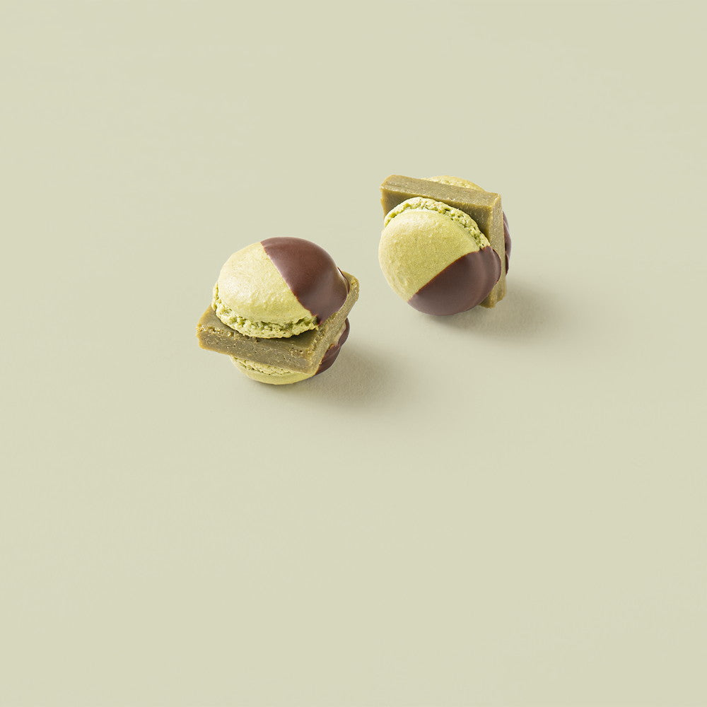 MAMEIL NAMA CHOCOLATE MACARON（生チョコレートマカロン）‑Choco＆Pistachio‑計6個