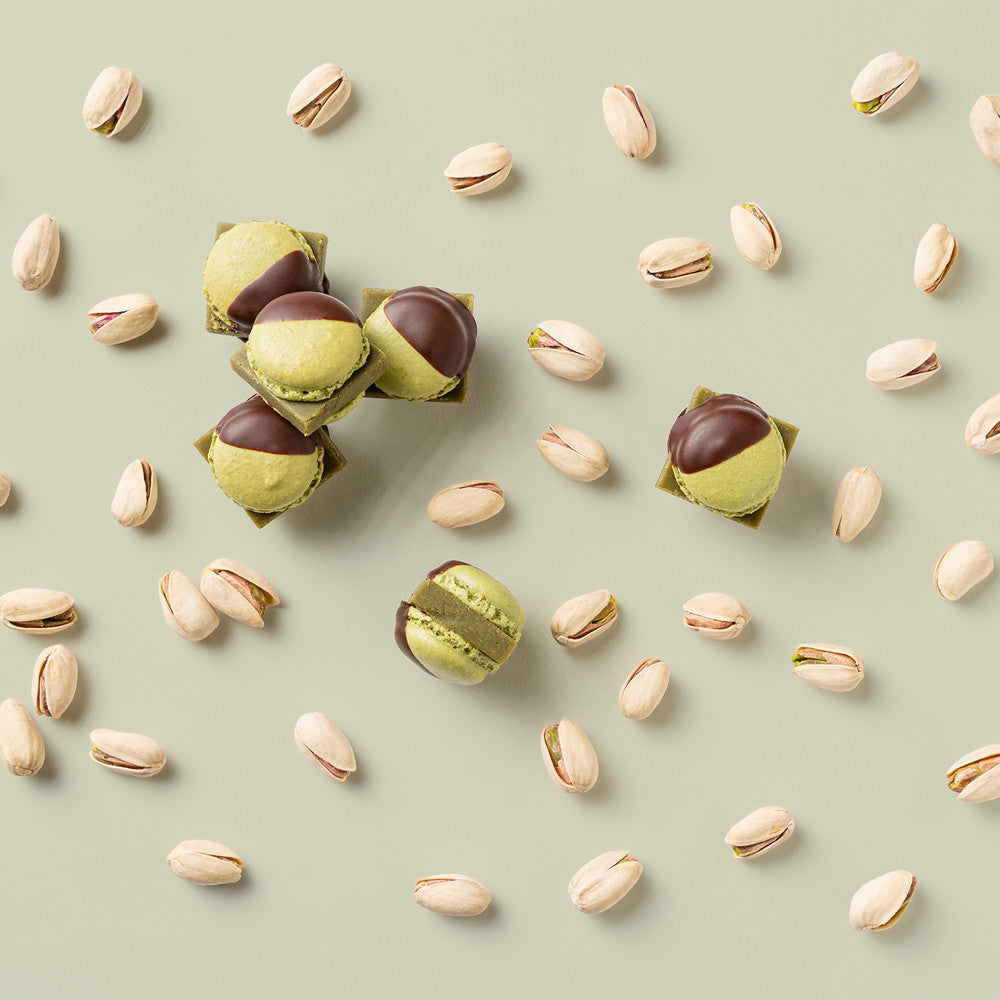 MAMEIL NAMA CHOCOLATE MACARON（生チョコレートマカロン）‑Choco＆Pistachio‑計6個