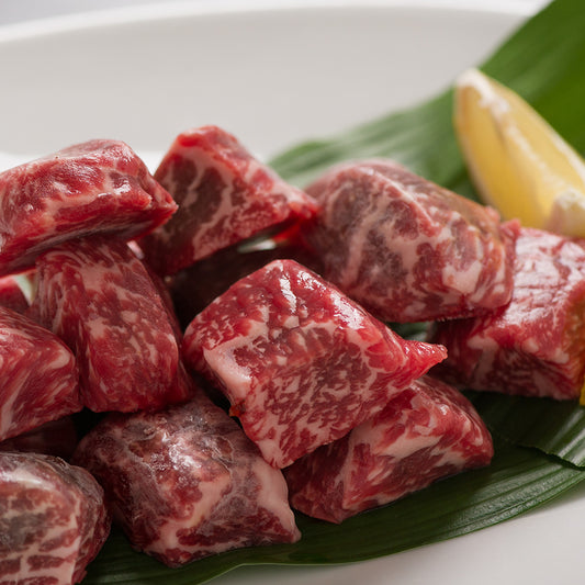 長野　信州アルプス牛（交雑種）　サイコロステーキ