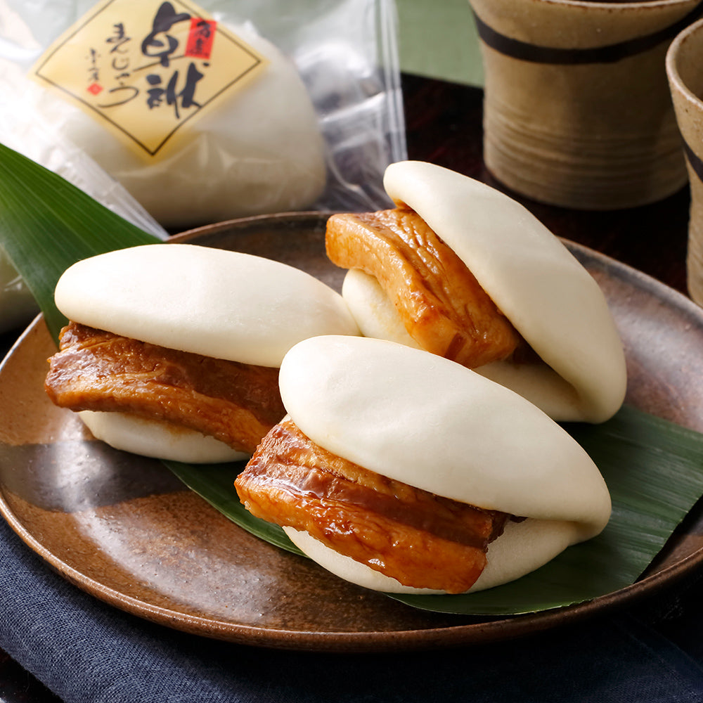 長崎 「ふくみ屋」 角煮卓袱（しっぽく）まんじゅう