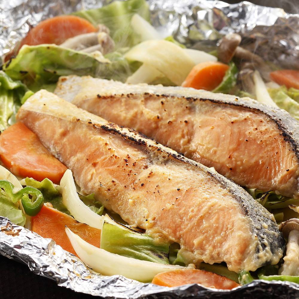 北海道 知床羅臼 鮭のちゃんちゃん焼き