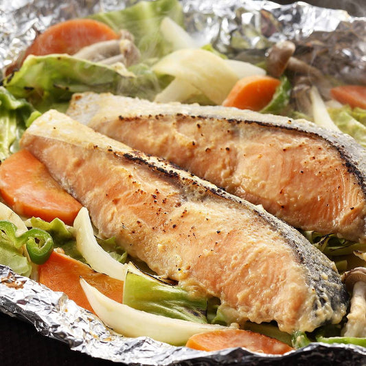 北海道 知床羅臼 鮭のちゃんちゃん焼き