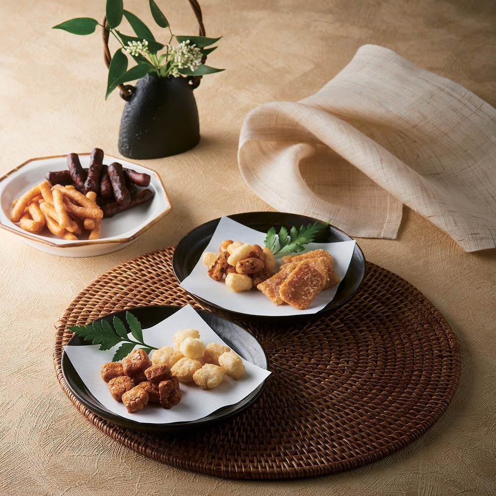 おかきかりんとう詰合せ「菓撰」(6種詰め合わせA)