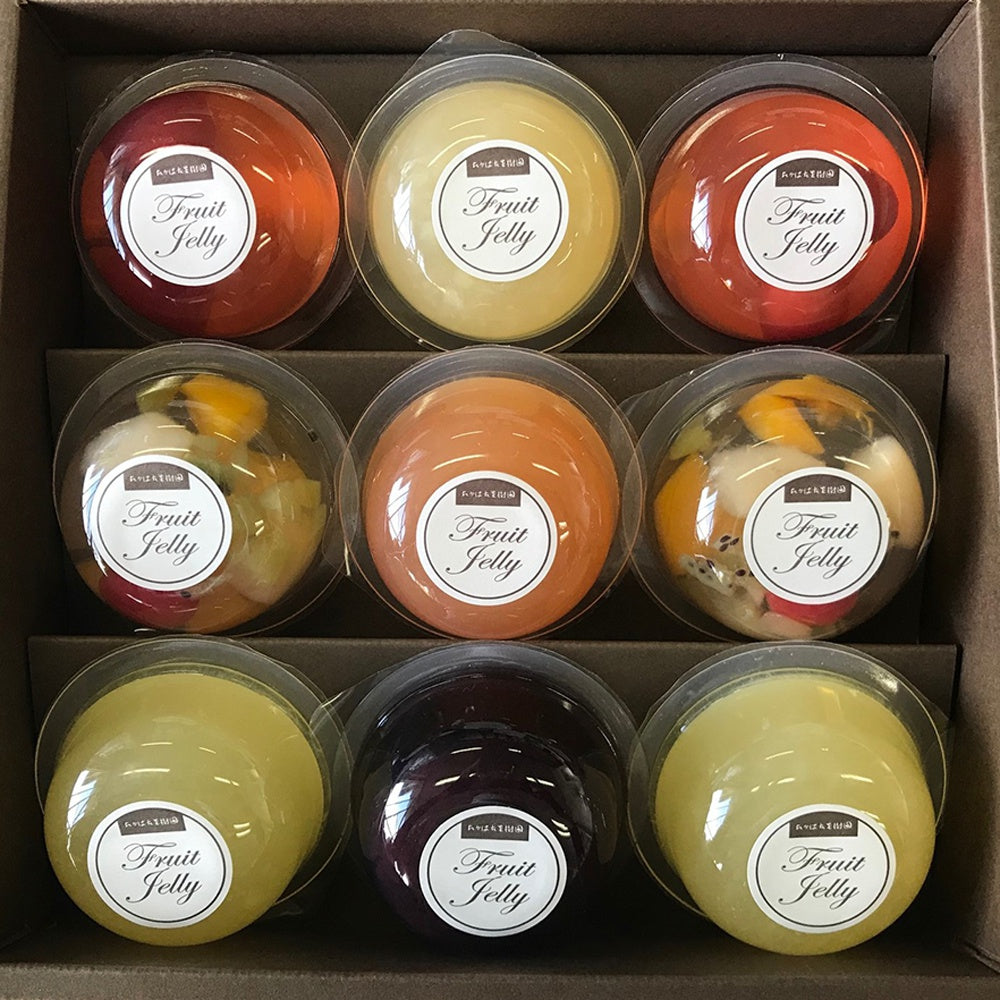 山形「たかはた果樹園」フルーツゼリー9個セット