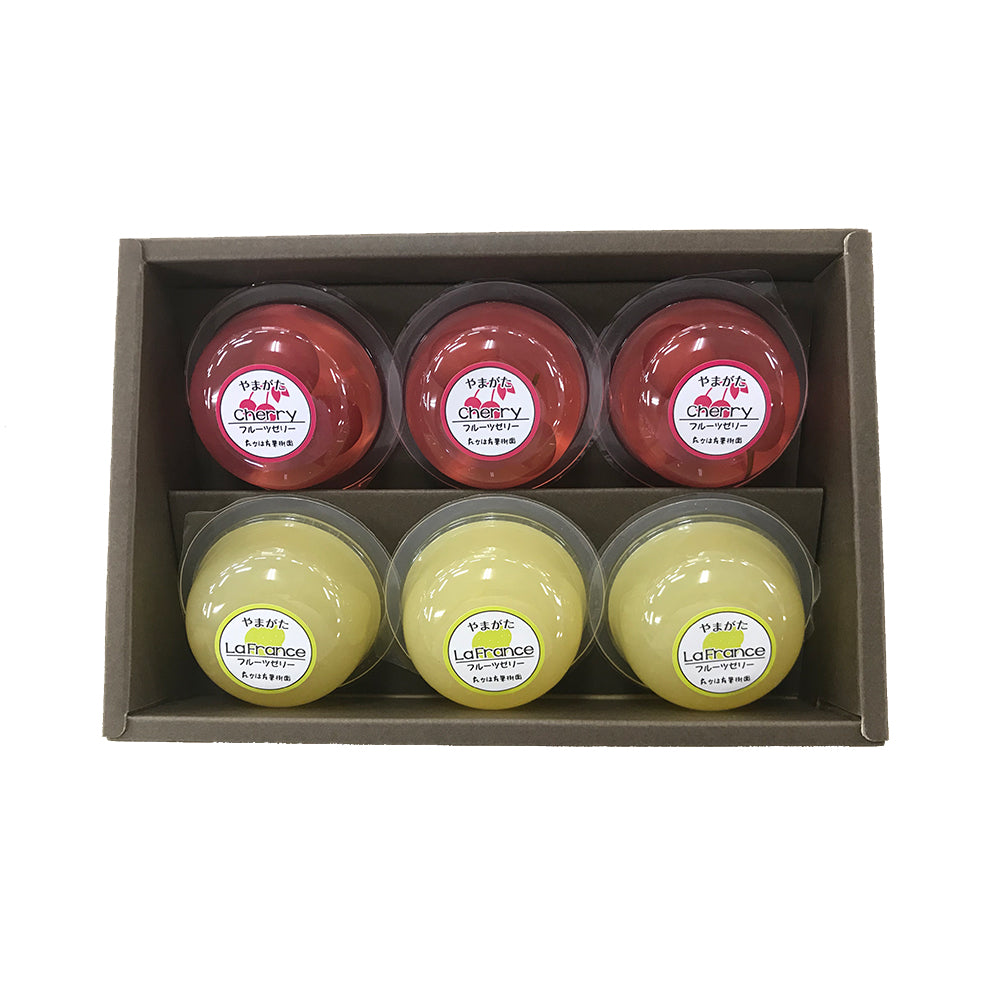 山形「たかはた果樹園」フルーツぜり—6個セット