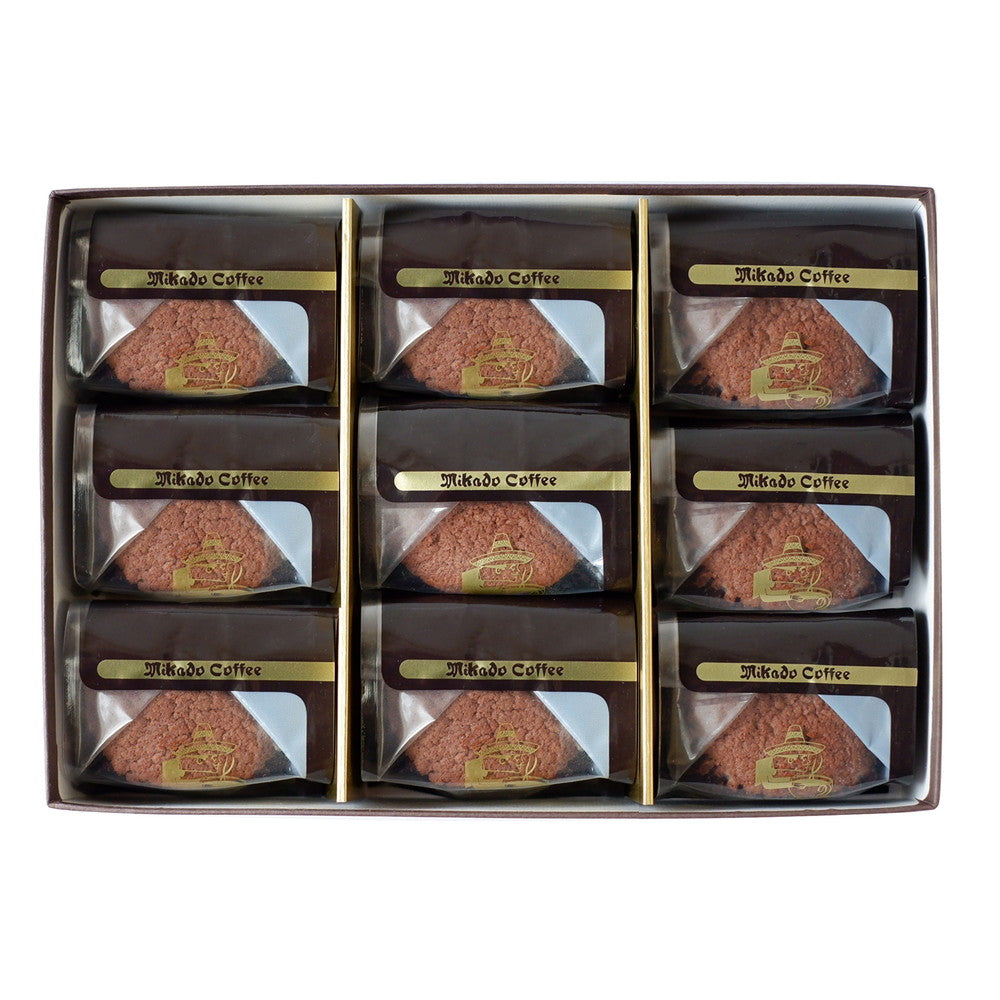 東京「ミカド珈琲」トリュフショコラケーキ