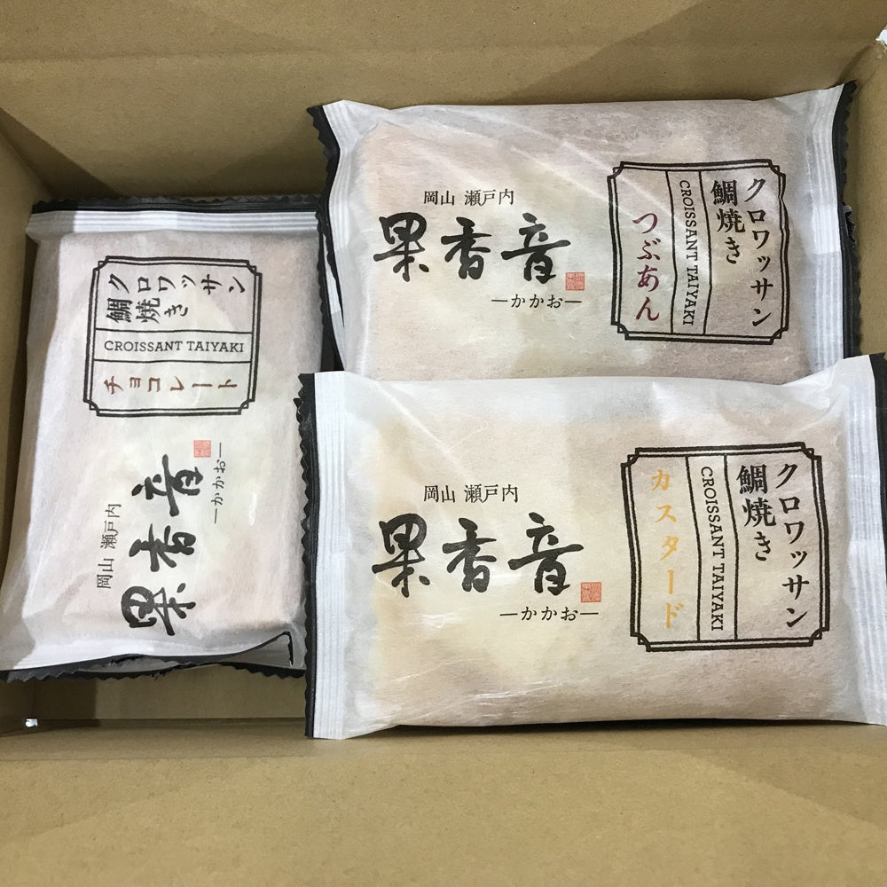 クロワッサン鯛焼き3種セット(計10個)