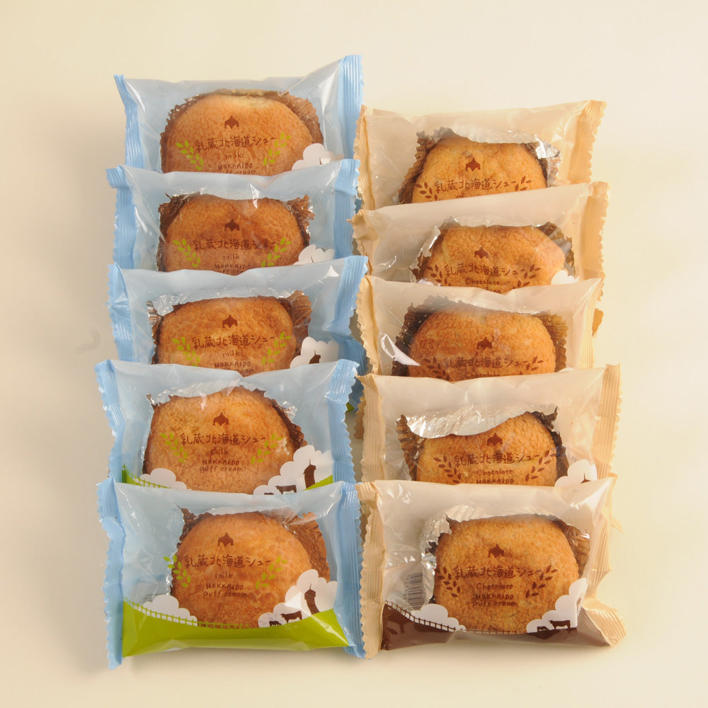 「乳蔵」 北海道シュー10個セット