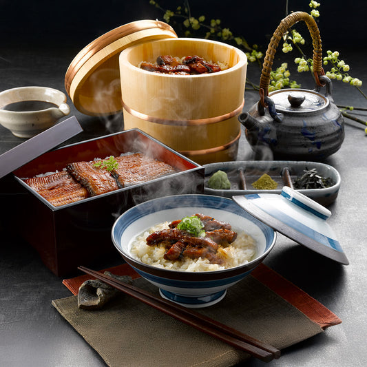 うなぎ割烹 「一愼」 蒲焼と一愼ひつまぶしセット