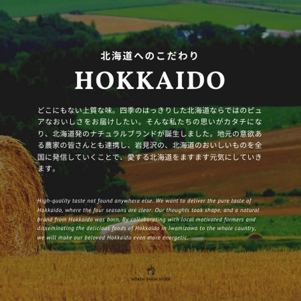 NORTH FARM STOCK　北海道キューブポテト　3種詰め合わせ