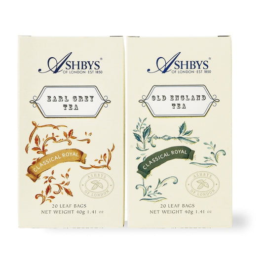 アシュビィズオブ ロンドン ティーバッグセット（アールグレー・オールドイングランド各20袋）