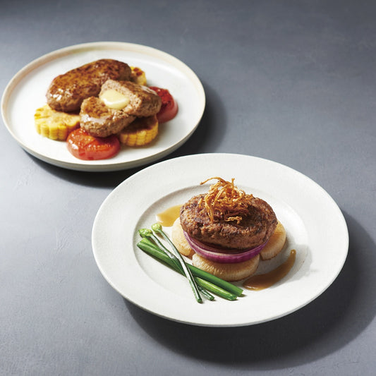 近江スエヒロ本店近江牛合挽生ハンバーグセット