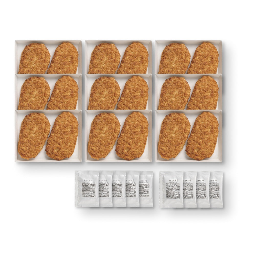 イル・ド・レ2種類のソースで楽しむポークカツレツ