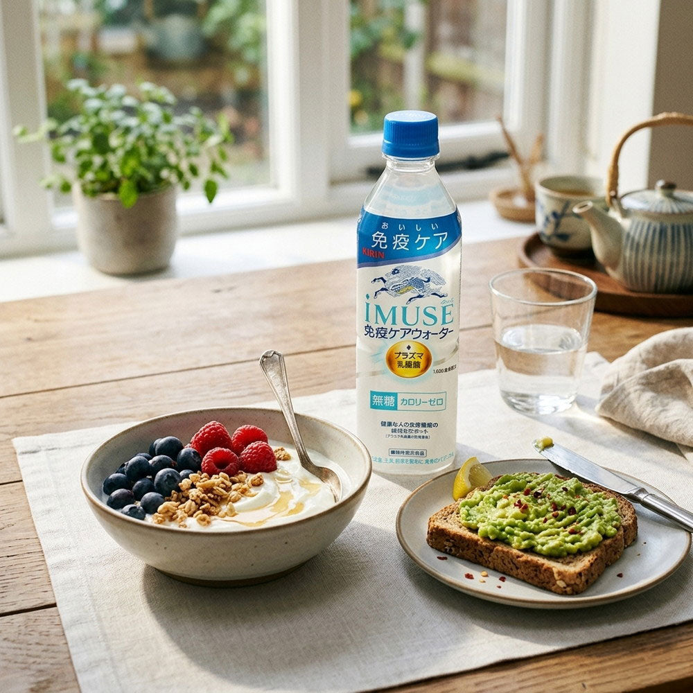 キリン iMUSE 免疫ケアウォーター プラズマ乳酸菌 ペットボトル  500ml 24本