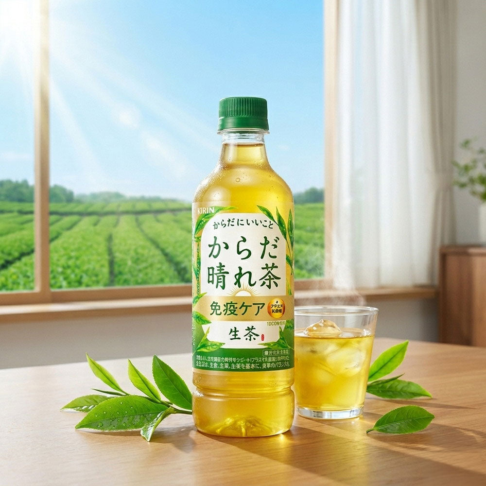 キリン 生茶 からだ晴れ茶 機能性表示食品  525ml 24本