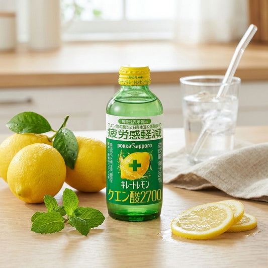 ポッカサッポロ キレートレモン クエン酸2700 瓶  155ml 24本