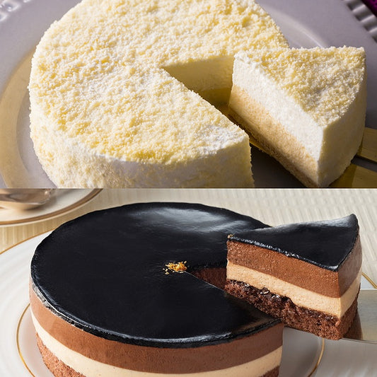 ホテルオークラ２種食べ比べセット(キャラメルダブルナッツショコラ・ドゥーブルフロマージュ)