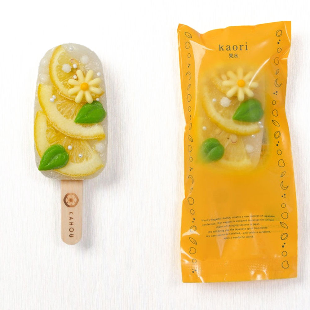 京都　果朋KAHOU　果氷-kaori- 2種食べ比べ（トムコリンズ・ミモザ）