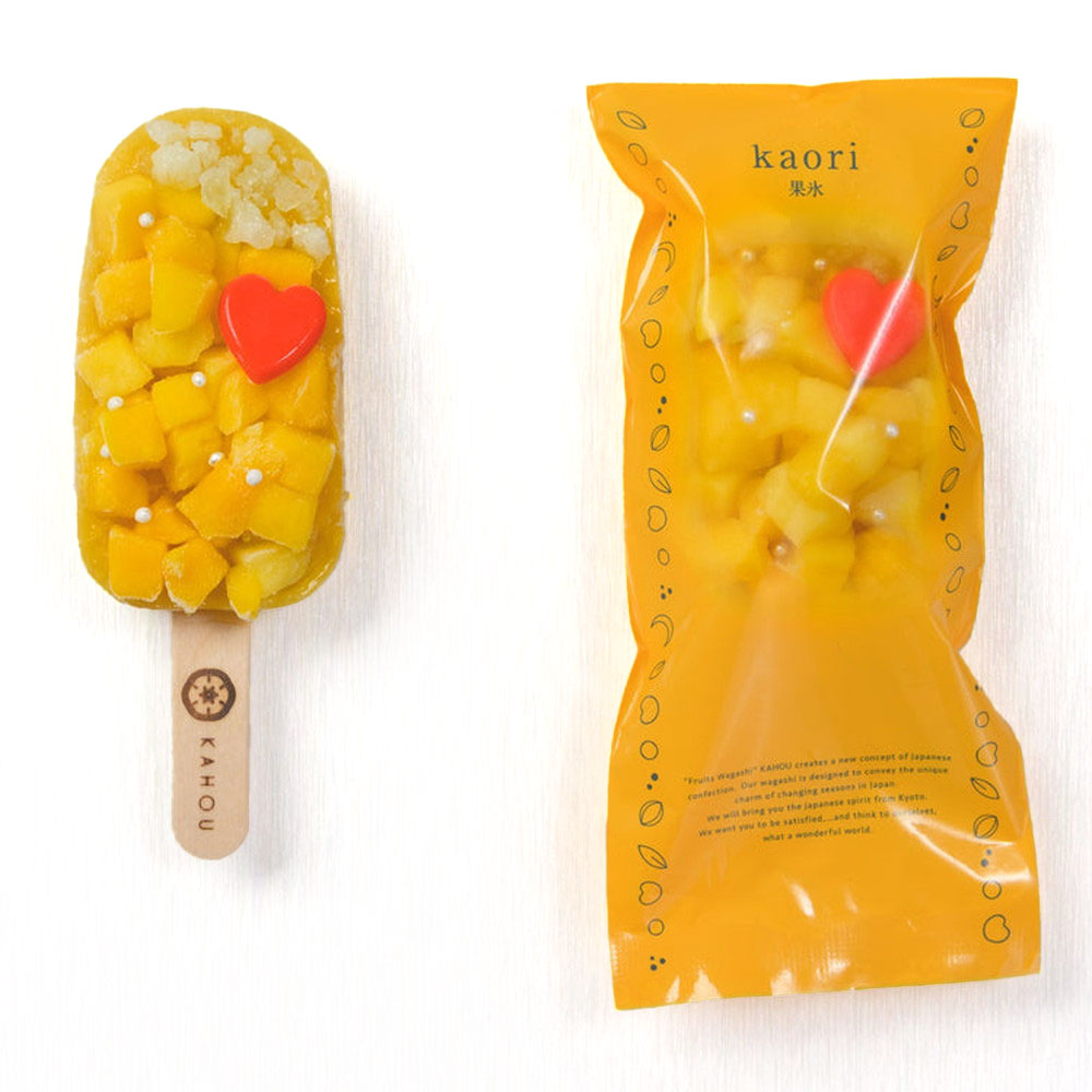 京都　果朋KAHOU　果氷-kaori- 2種食べ比べ（ベリーニ・マンゴヤン）