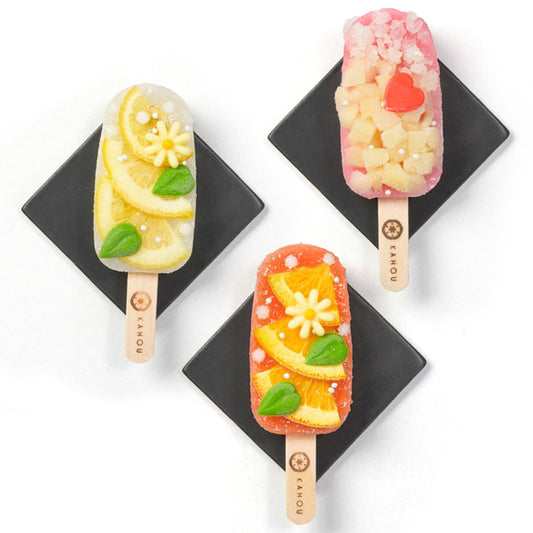 京都　果朋KAHOU　果氷-kaori- 3種食べ比べ（トムコリンズ・ミモザ・ベリーニ）