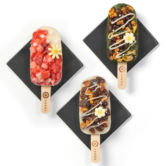 京都　果朋KAHOU　果氷-kaori- 3種食べ比べ（甘酒・カルーア抹茶・ラムミルク）