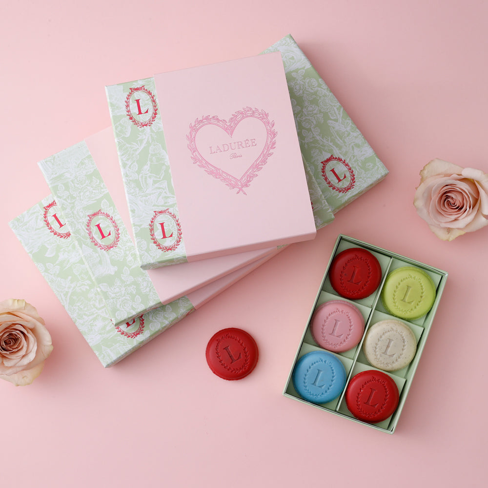 LADUREE（ラデュレ）ウジェニー 6個入り（限定スリーブ付き）