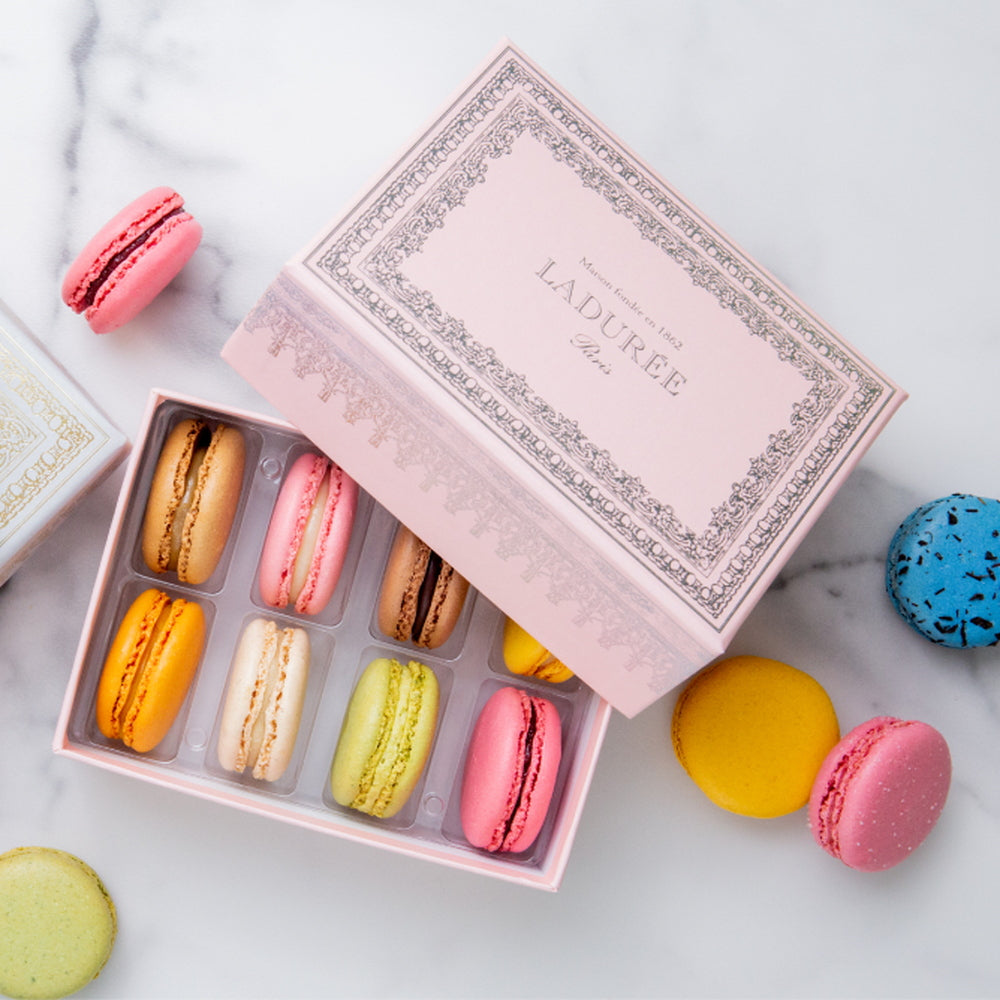 LADUREE（ラデュレ）ナポレオンⅢローズ マカロン 8個入