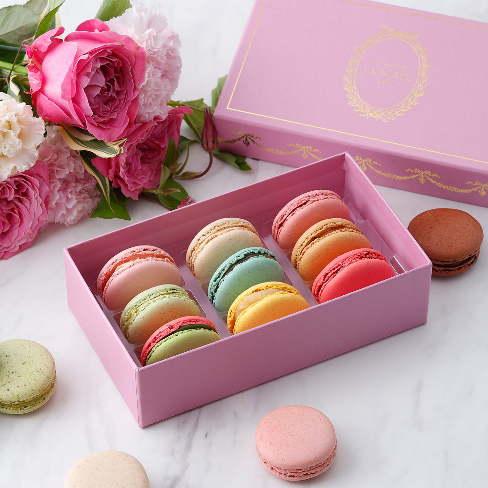 LADUREE（ラデュレ）アンタンポレル・パルム マカロン9個入り