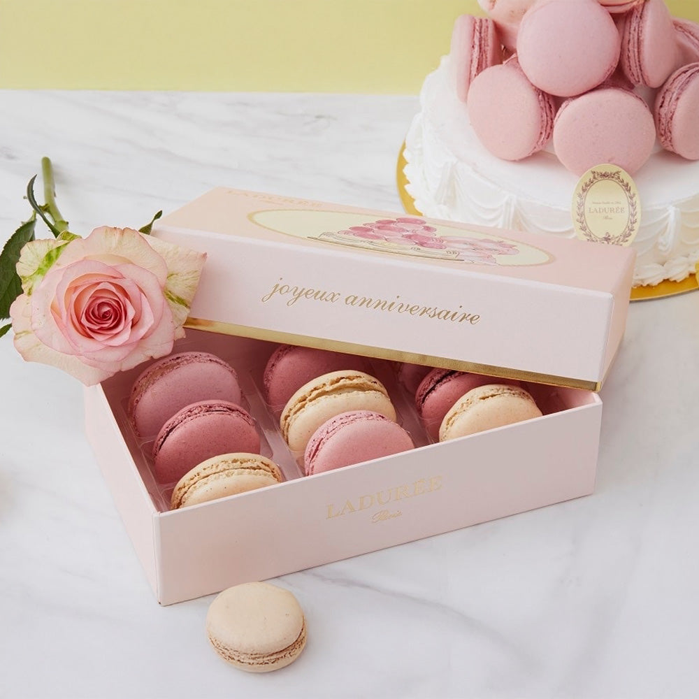 LADUREE（ラデュレ）HappyBirthday from Sand マカロン9個入り