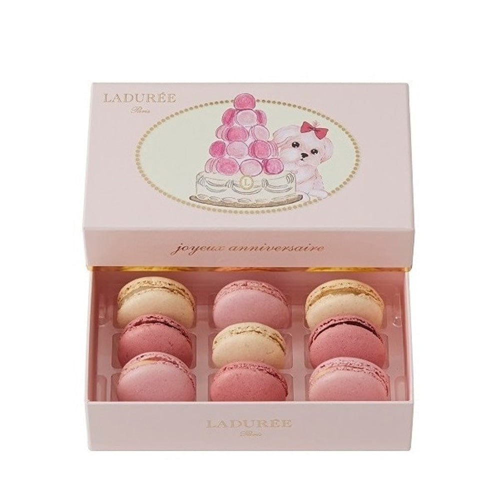LADUREE（ラデュレ）HappyBirthday from Sand マカロン9個入り