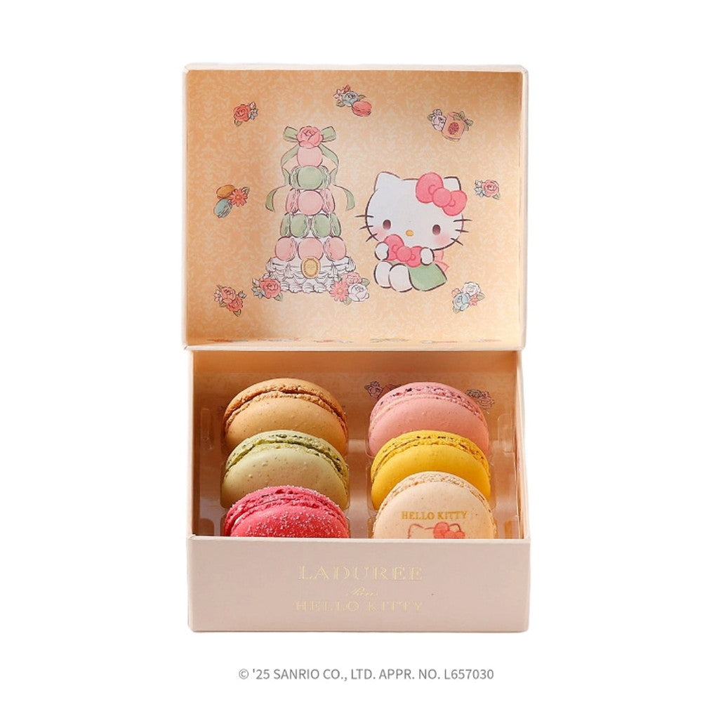 【数量限定】LADUREE（ラデュレ）ハローキティ マカロン6個入り