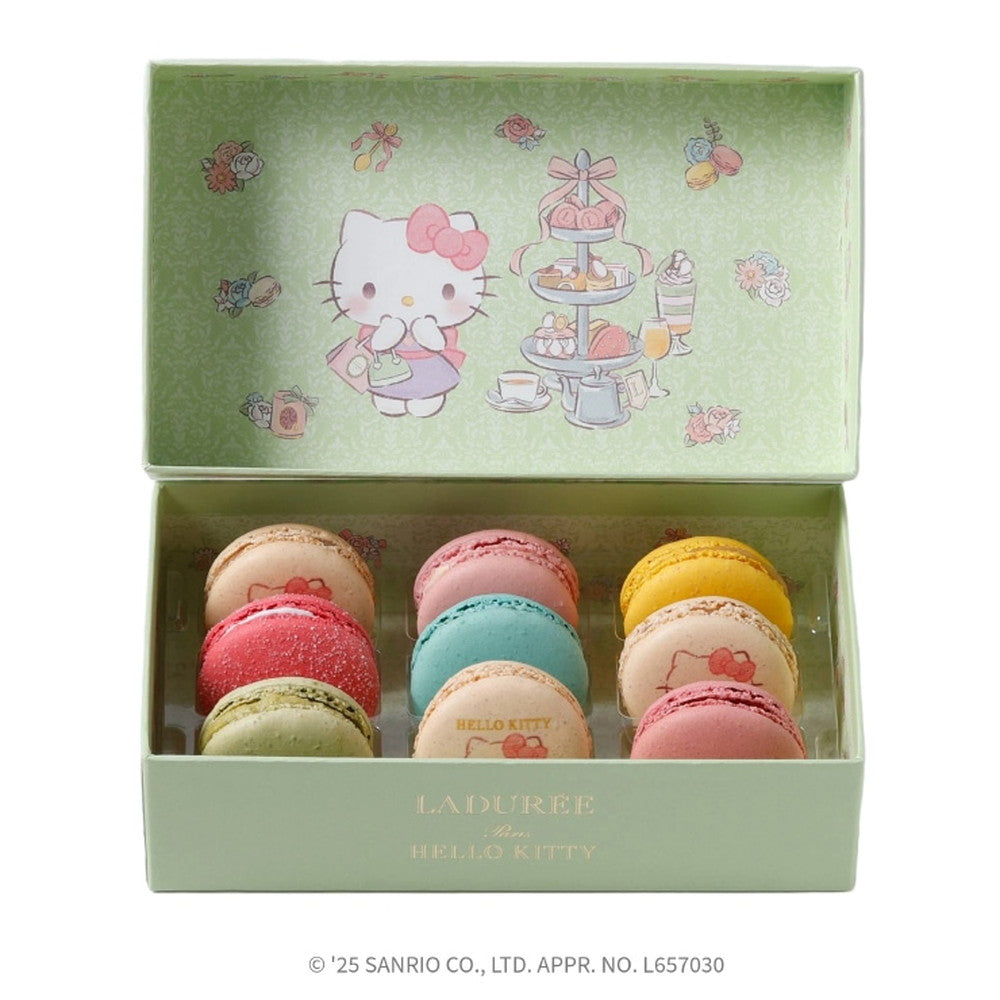 【数量限定】LADUREE（ラデュレ）ハローキティ マカロン9個入り