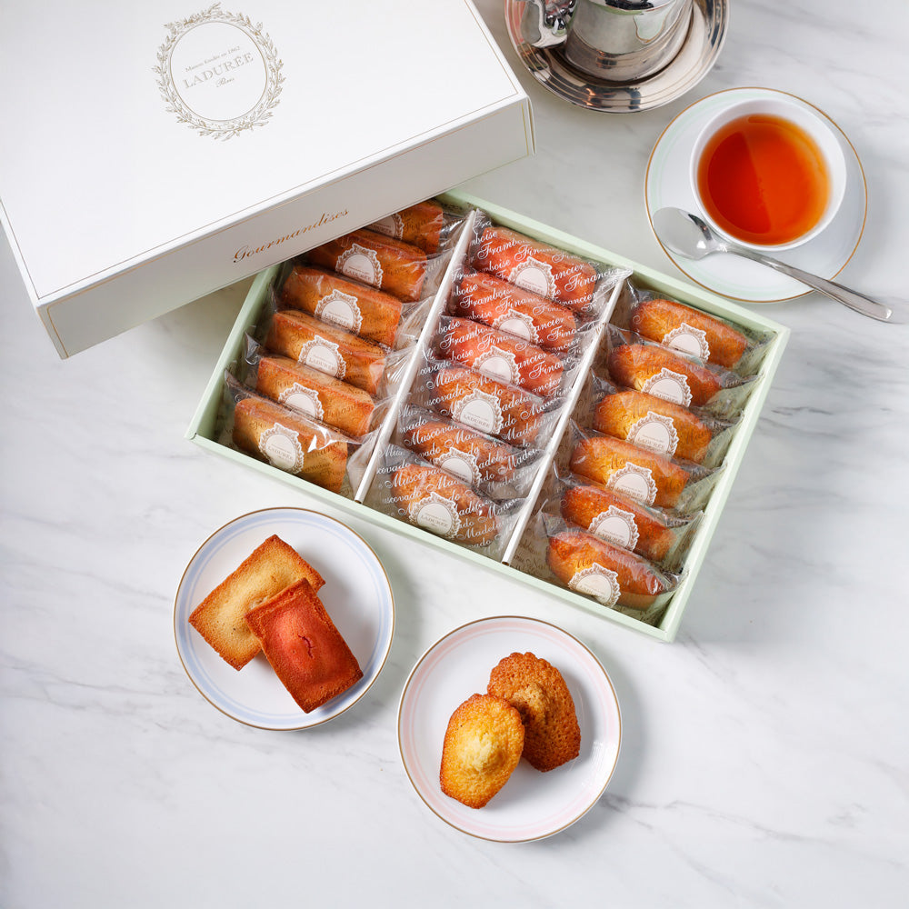 LADUREE（ラデュレ）コフレ・フィナンシェ＆マドレーヌ 18個入り