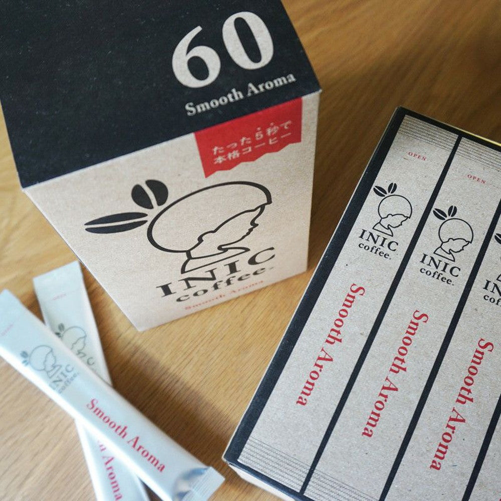 INIC coffee　ドリップドコーヒーパウダー　スムースアロマ 60P
