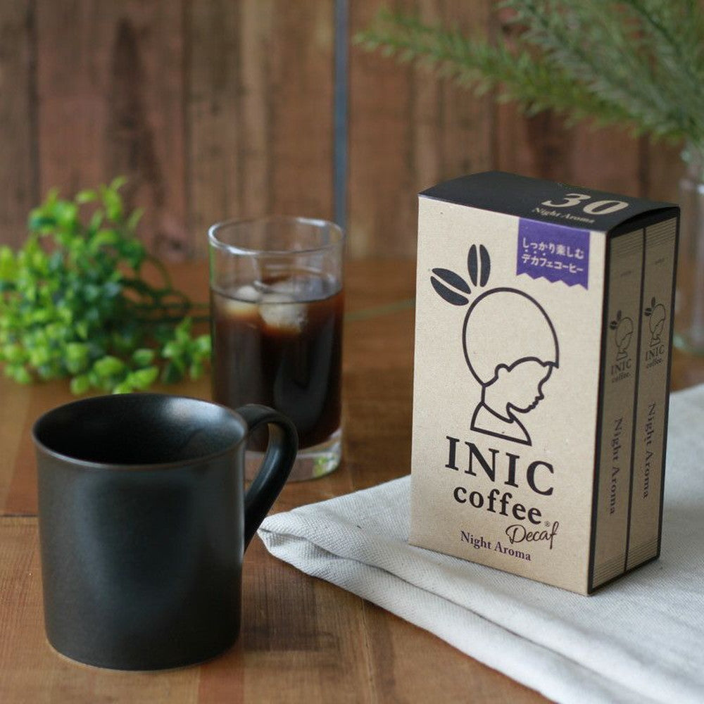 INIC coffee　ドリップドコーヒーパウダー　ナイトアロマ（デカフェ）30P