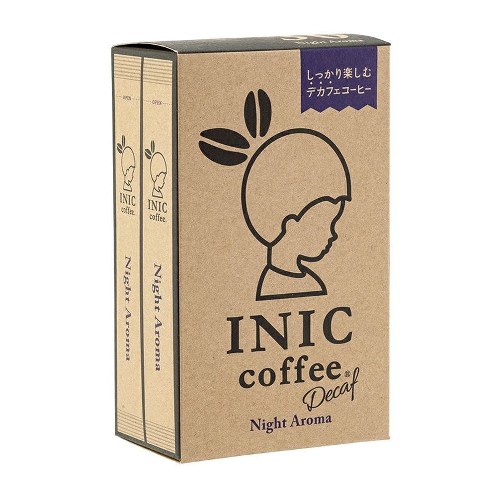 INIC coffee　ドリップドコーヒーパウダー　ナイトアロマ（デカフェ）30P